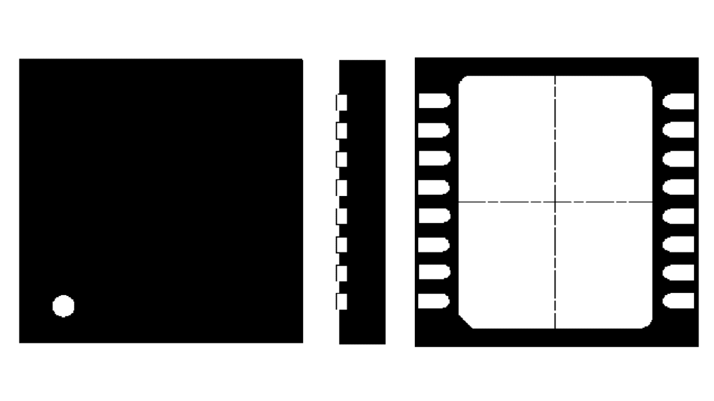 onsemi CM1624-08DE, 16-Element Bi-Directional EMI Filter, 16-Pin UDFN