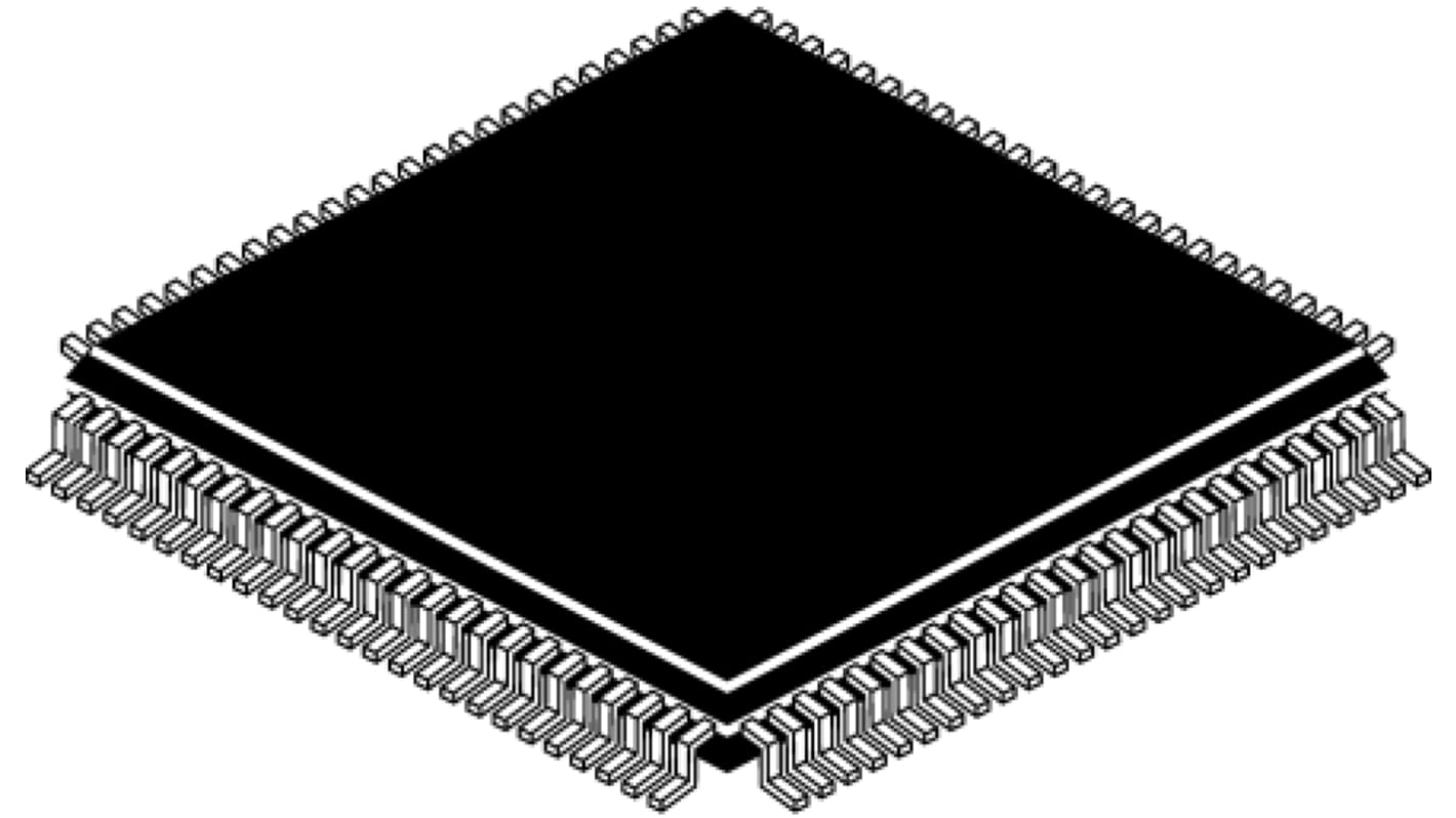 Lattice Semiconductor LC4256V-75TN100C, CPLD ispMACH 4000V EEPROM 256 Cells, 64 I/O, 36 Labs, 7.5ns, ISP, 100-Pin TQFP