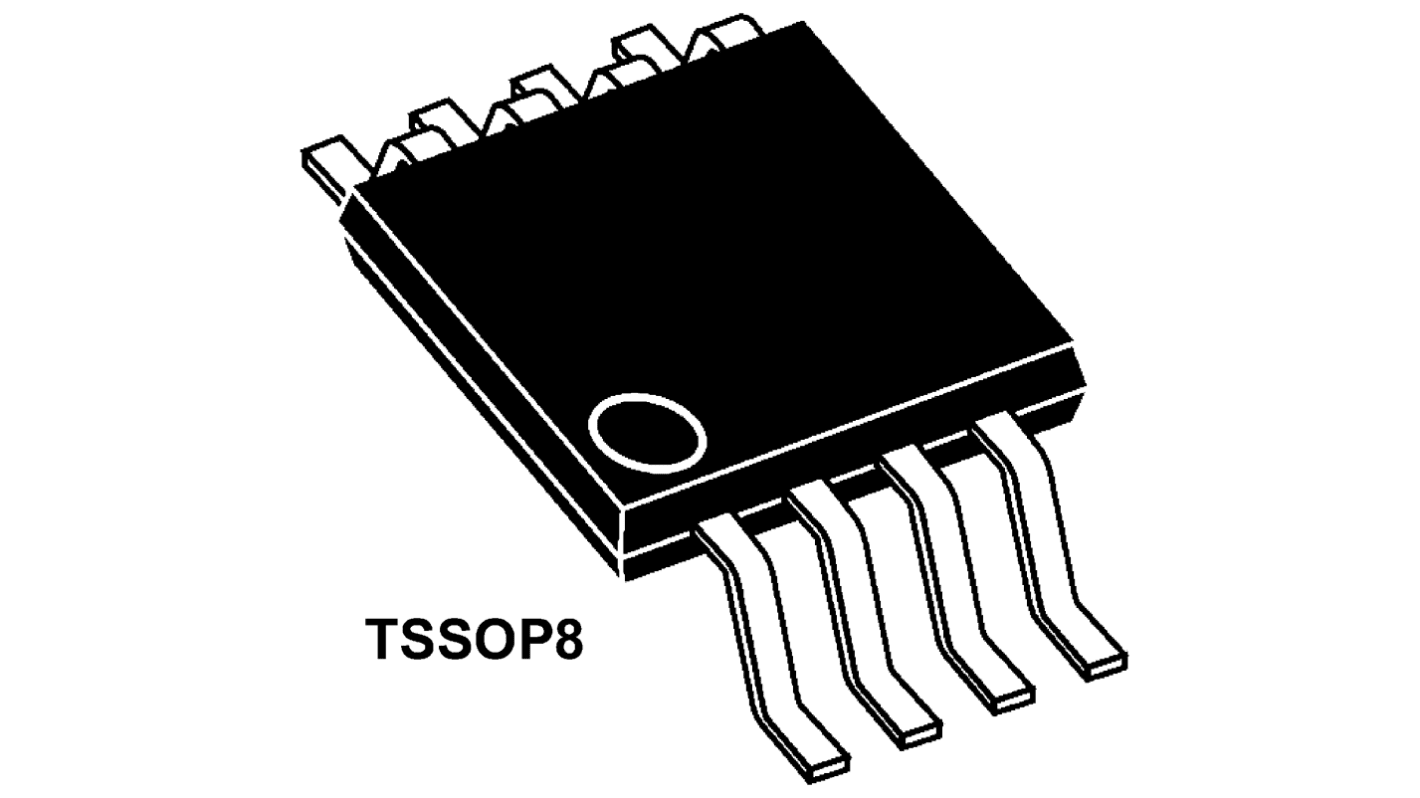 NXP PCA9533DP/01,118, LED Display Controller 4-Segments, 2.5 V, 3.3 V, 5 V, 8-Pin TSSOP