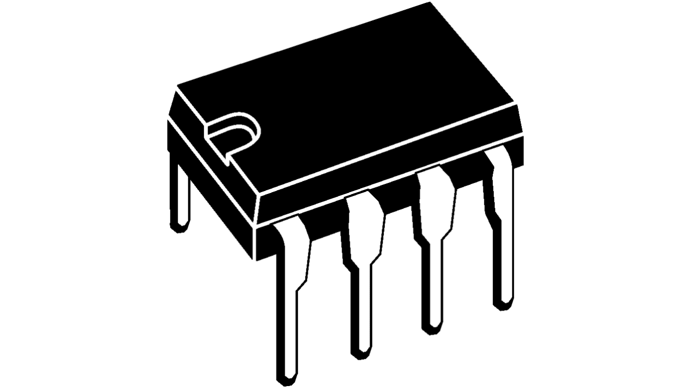 onsemi, FOD2741B DC Input Phototransistor Output Optocoupler, Through Hole, 8-Pin PDIP