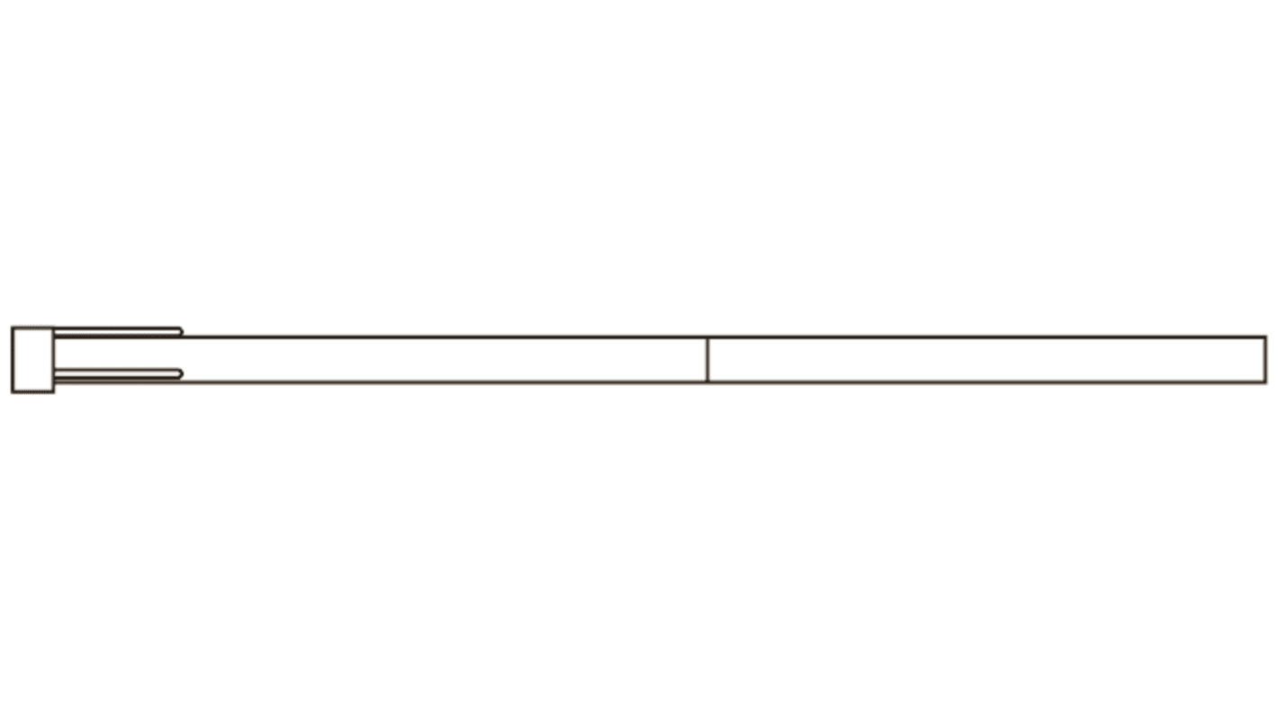 エスケイ工機 コンタクトプローブ(プローブピン) 1.27mm フラットヘッド(マイナス) SS-06H-6