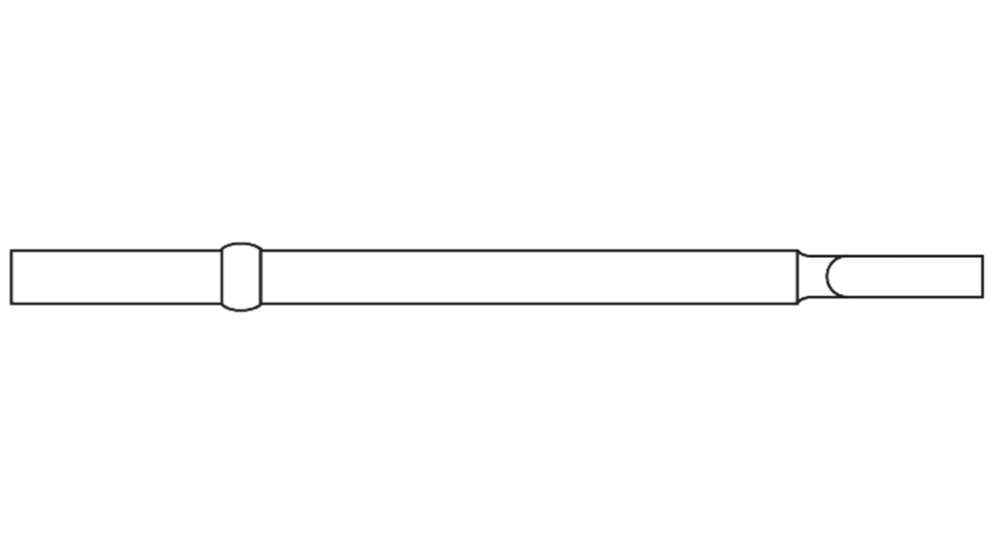 エスケイ工機 コンタクトプローブ(プローブピン) 2.54mm ポイント形 SL-13U-1(7R)RS