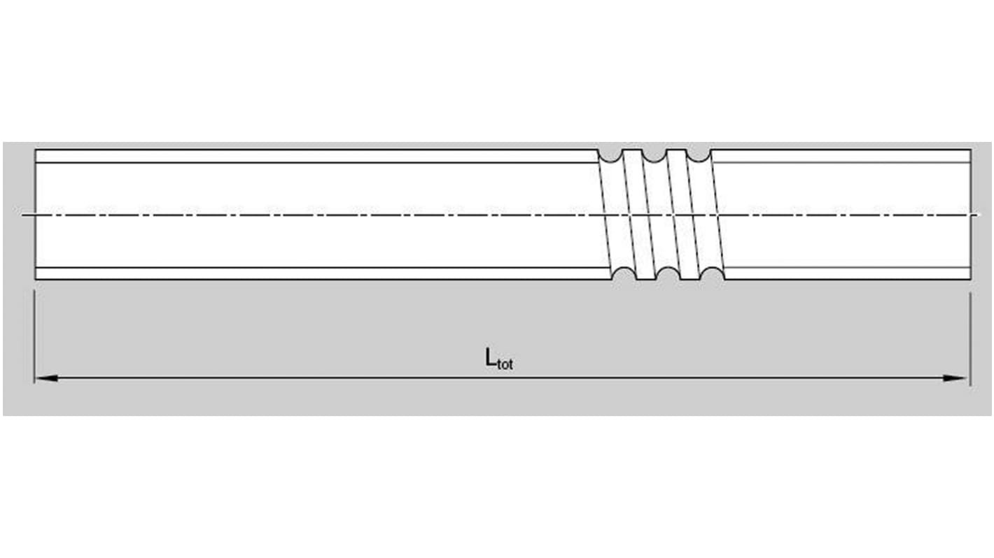 Bosch Rexroth Rolled Screw, 16mm Shaft Diameter , 1000mm Shaft Length