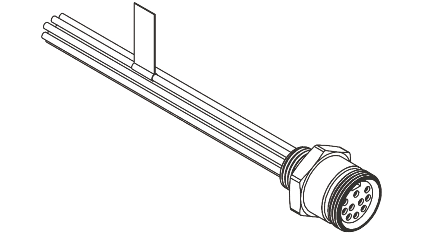 Brad Power Cable Assembly, 305mm