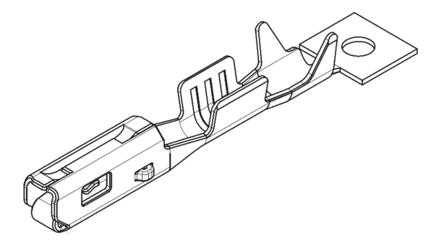 Molex MX120G Crimp-Anschlussklemme für MX120G-Steckverbindergehäuse, Buchse, 0.35mm² / 0.5mm², Zinn Crimpanschluss