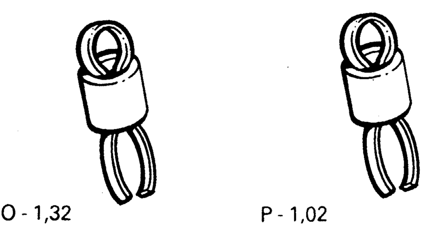 Vero Technologies 1.02mm White Terminal Post