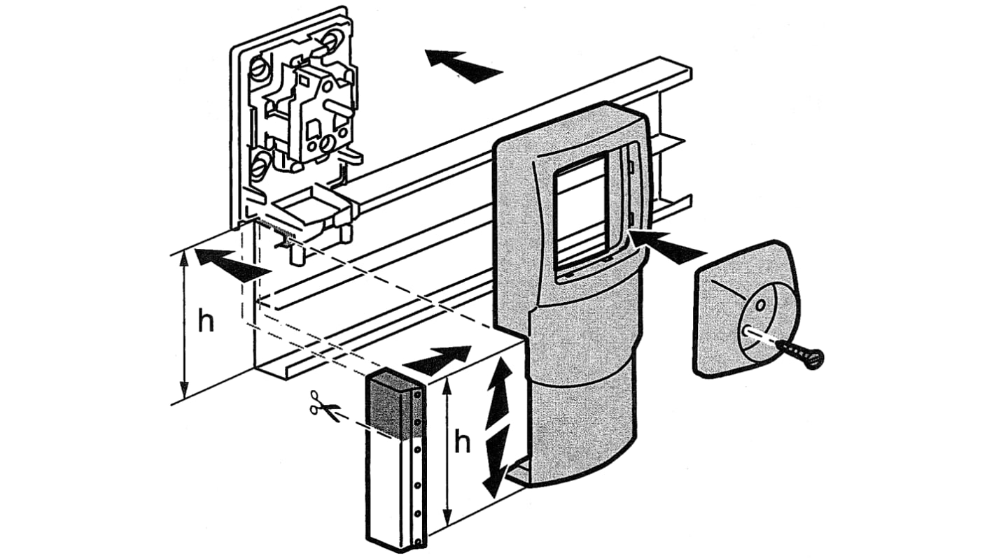 Bastidor para Canalización de Cable Legrand, Bastidor de Montaje