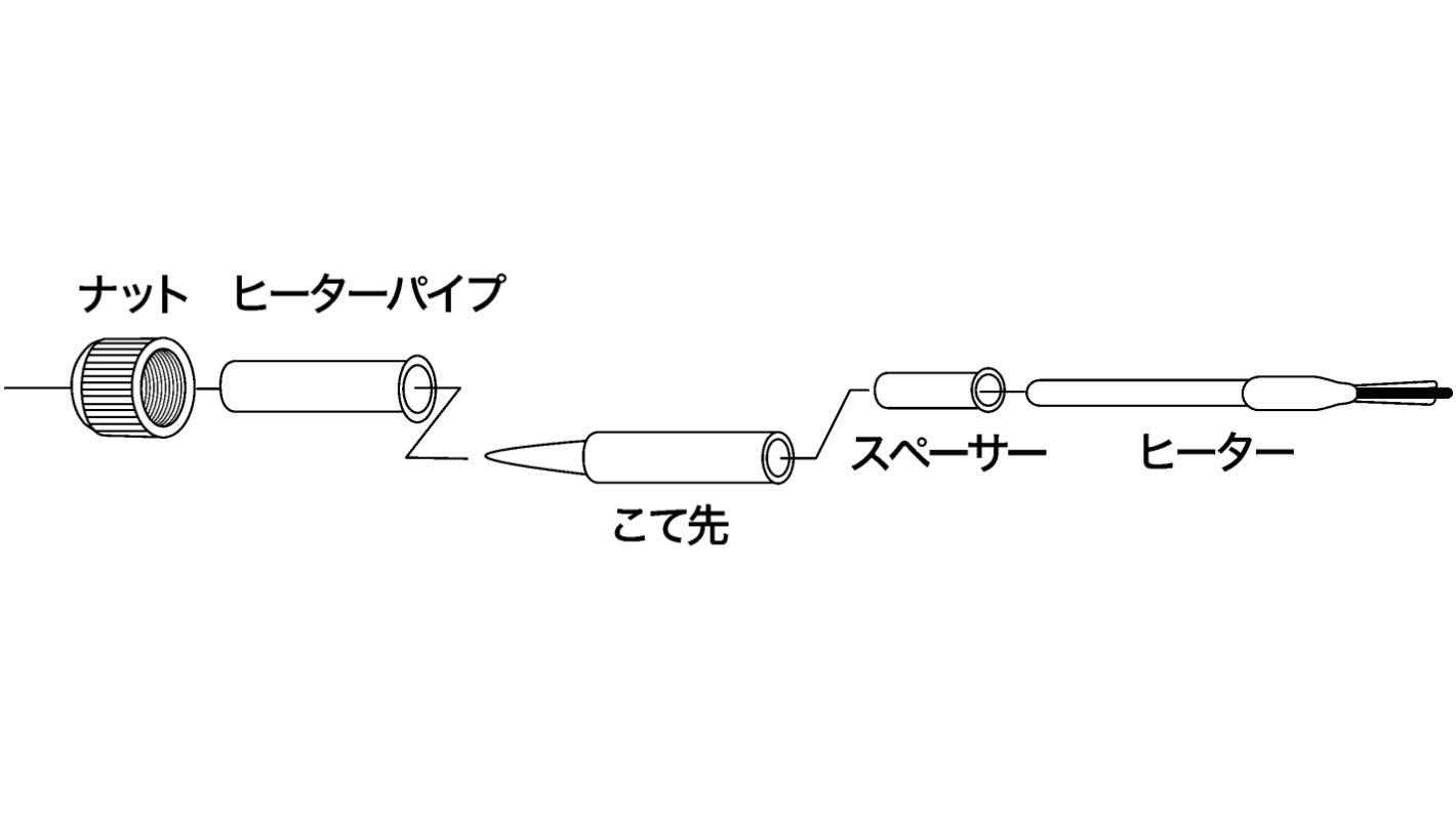 太洋電機産業 はんだごて用品 TQ-77NUT