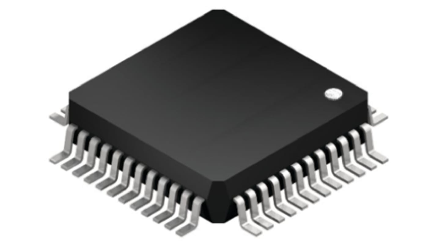 STMicroelectronics STM32F051C8T6, 32bit ARM Cortex M0 Microcontroller, STM32F0, 48MHz, 64 kB Flash, 48-Pin LQFP