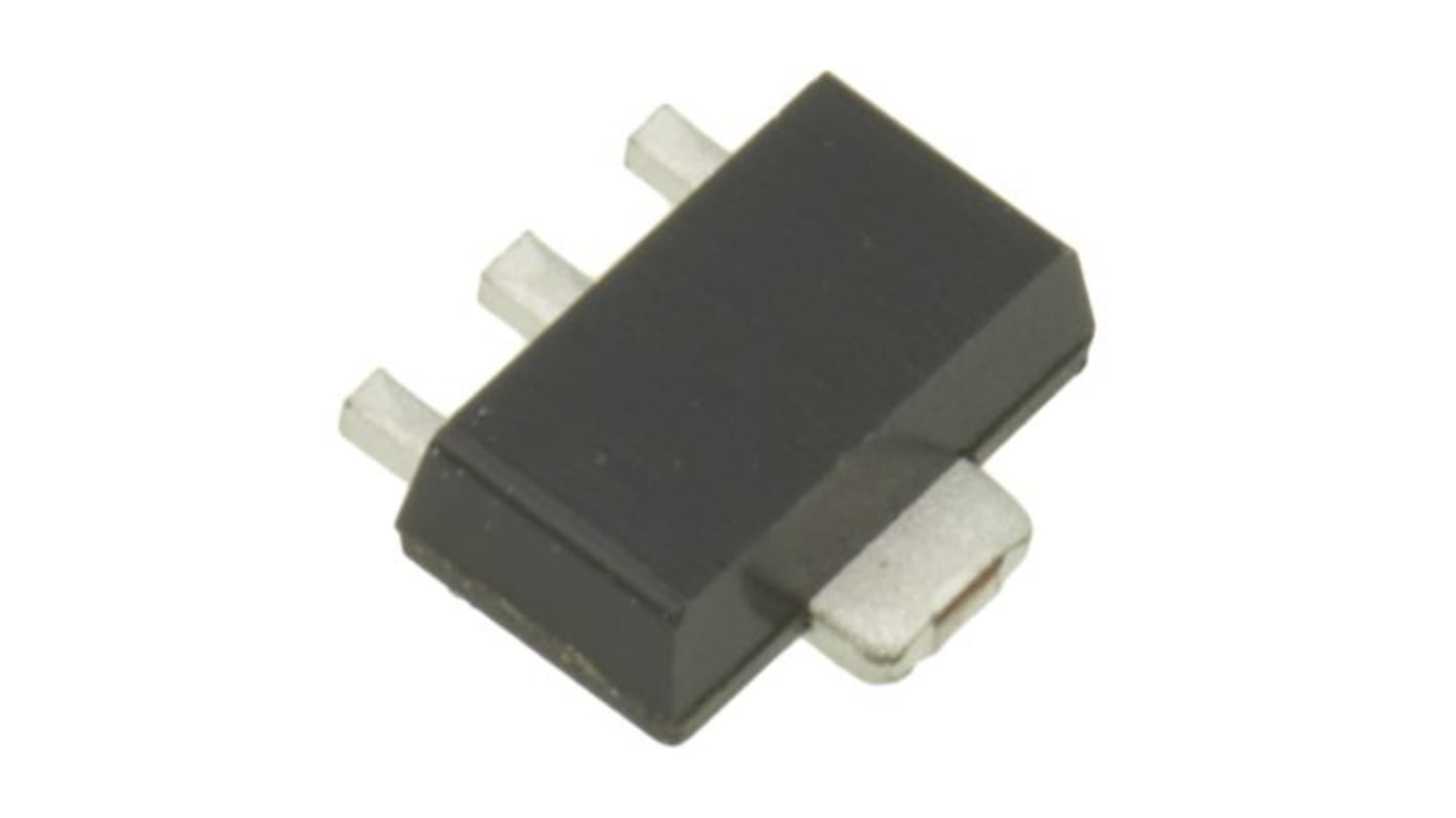 Transistor, NPN Simple, 1 A, SOT-89, 3 broches