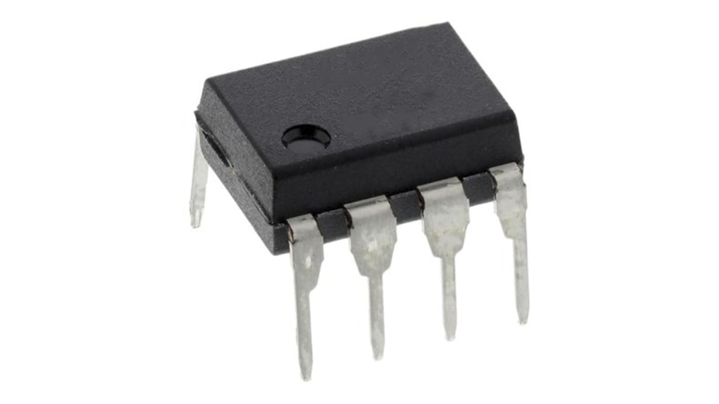 Renesas Electronics ICM7555IPAZ Programozható időzítő áramkör, Normál -0.8mA 20mA, 1MHz furatszerelt, 8-tüskés PDIP,