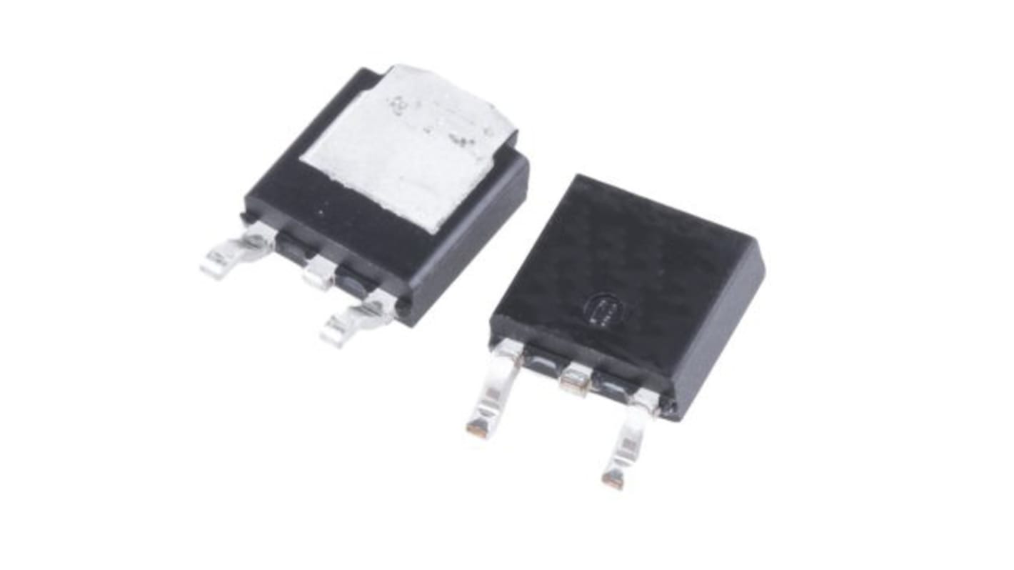 MOSFET, 1 elem/chip, 15 A, 40 V, 3-tüskés, DPAK (TO-252) Egyszeres