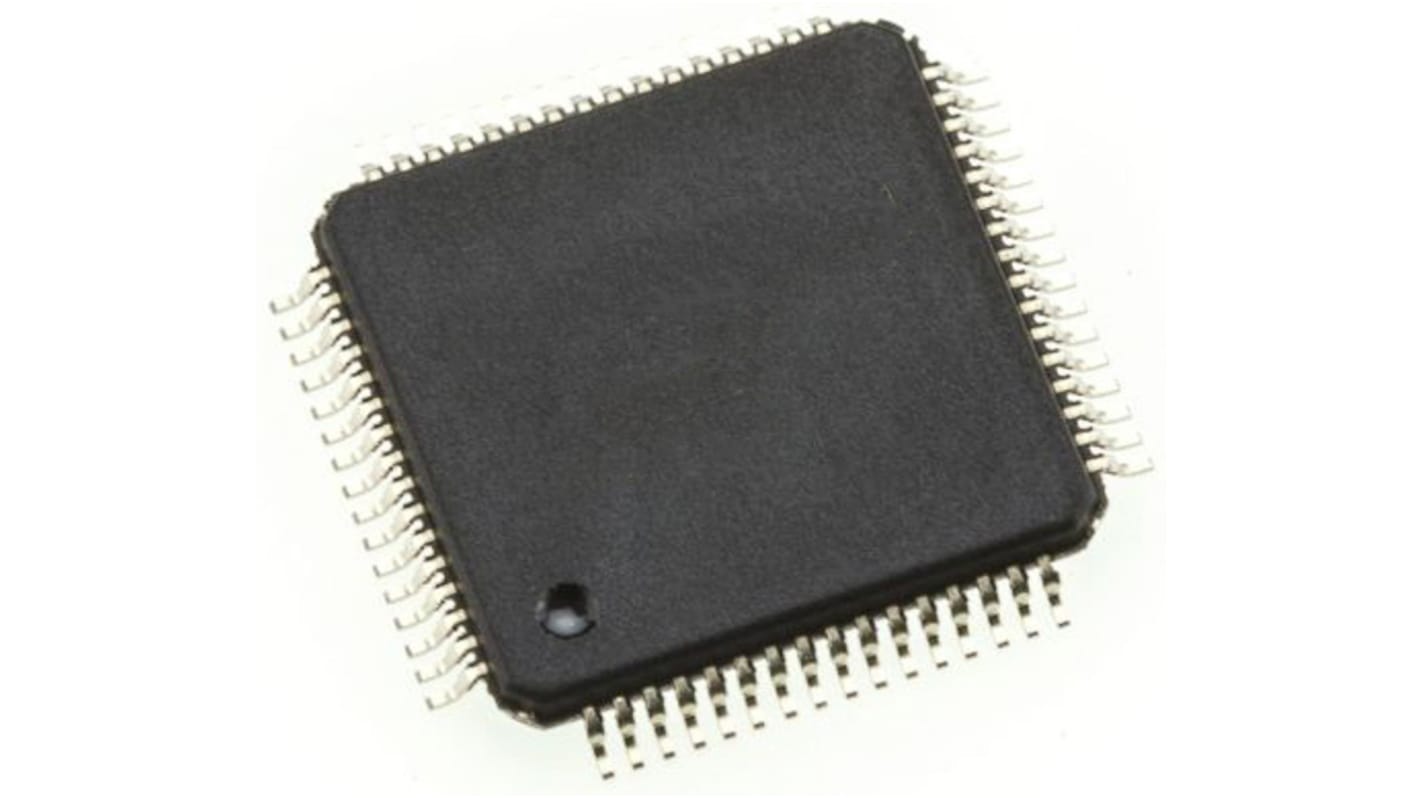 Infineon CY8C4247AZI-L485, 32bit ARM Cortex M0 Microcontroller, CY8C4200, 48MHz, 128 kB Flash, 64-Pin TQFP