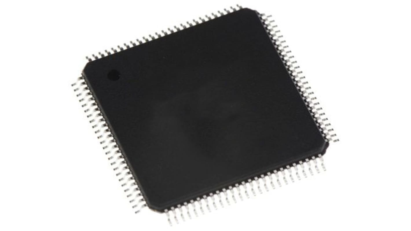 Microcontrolador Infineon CY8C5287AXI-LP095, núcleo ARM Cortex M3 de 32bit, RAM 64 kB, 80MHZ, TQFP de 100 pines