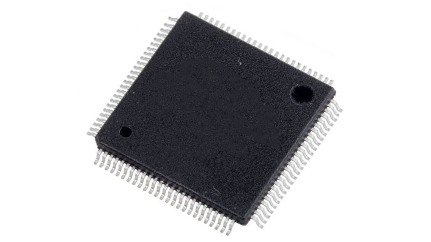 Microchip AT91R40008-66AU, 32bit ARM Microcontroller, AT91, 75MHz, 256 kB Flash, 100-Pin LQFP