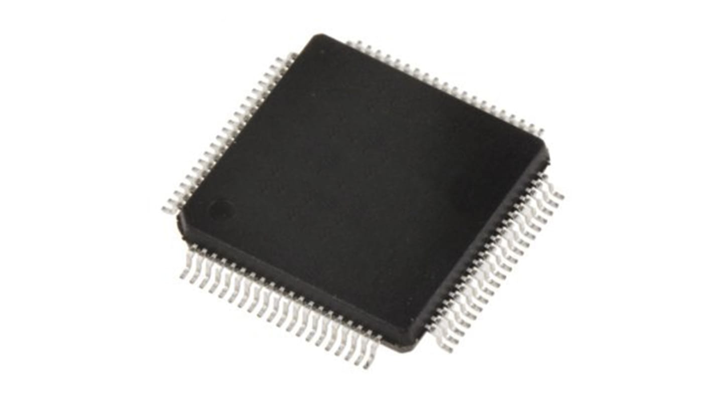 Mikrokontroler Renesas Electronics RL78 LQFP 80-pinowy Montaż powierzchniowy RL78 8 kB, 128 kB 16bit 32MHz RAM:16 kB