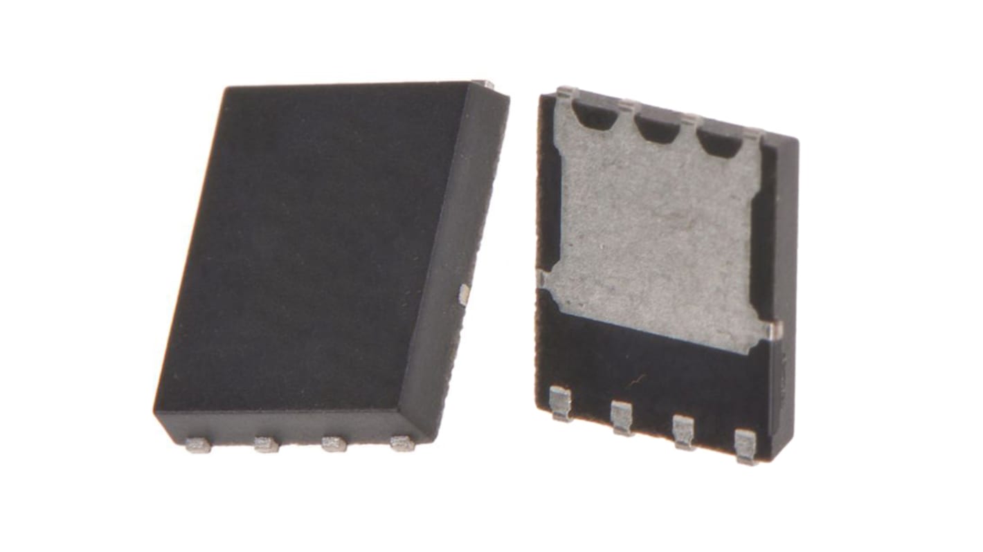 MOSFET onsemi canal N, PQFN8 22 A 80 V, 8 broches