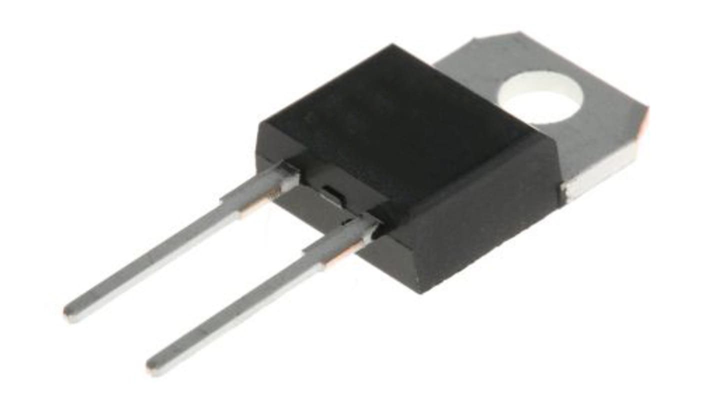onsemi 650V 20A, SiC Schottky Diode, 2-Pin TO-220F FFSPF2065A