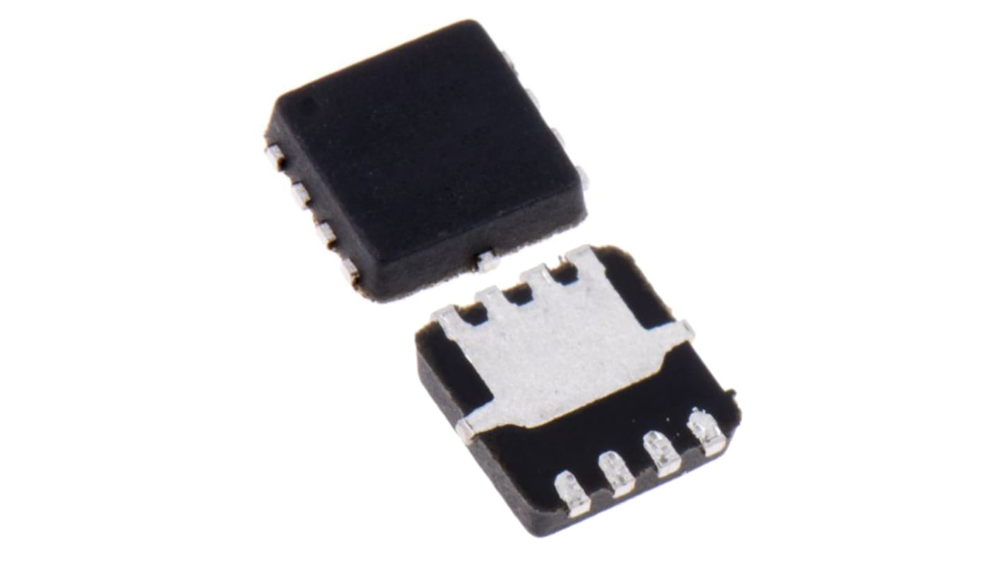 MOSFET onsemi, canale P, 72 mΩ, 14 A, WDFN, Montaggio superficiale