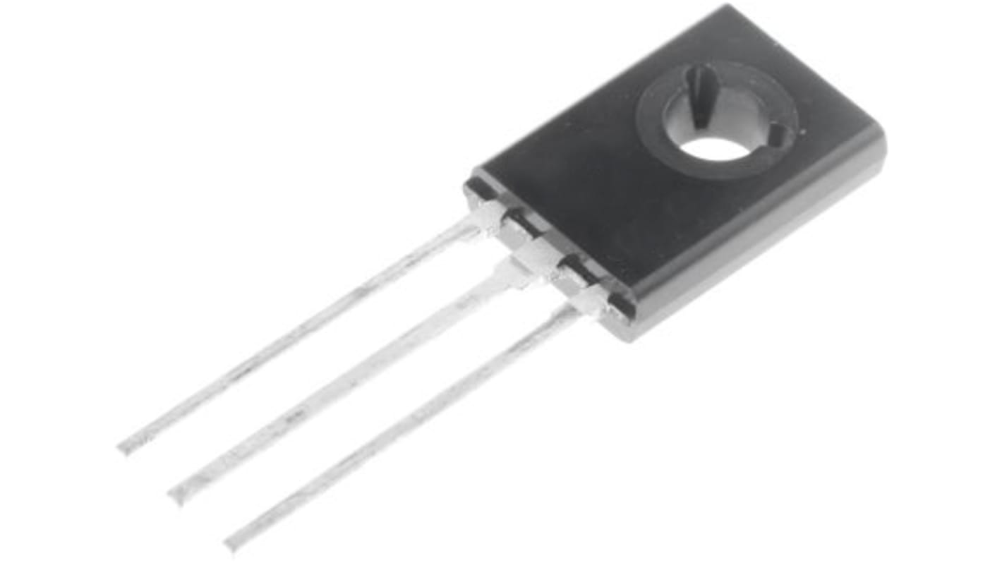 onsemi 2N5192G NPN Transistor, 4 A, 80 V dc, 3-Pin TO-225