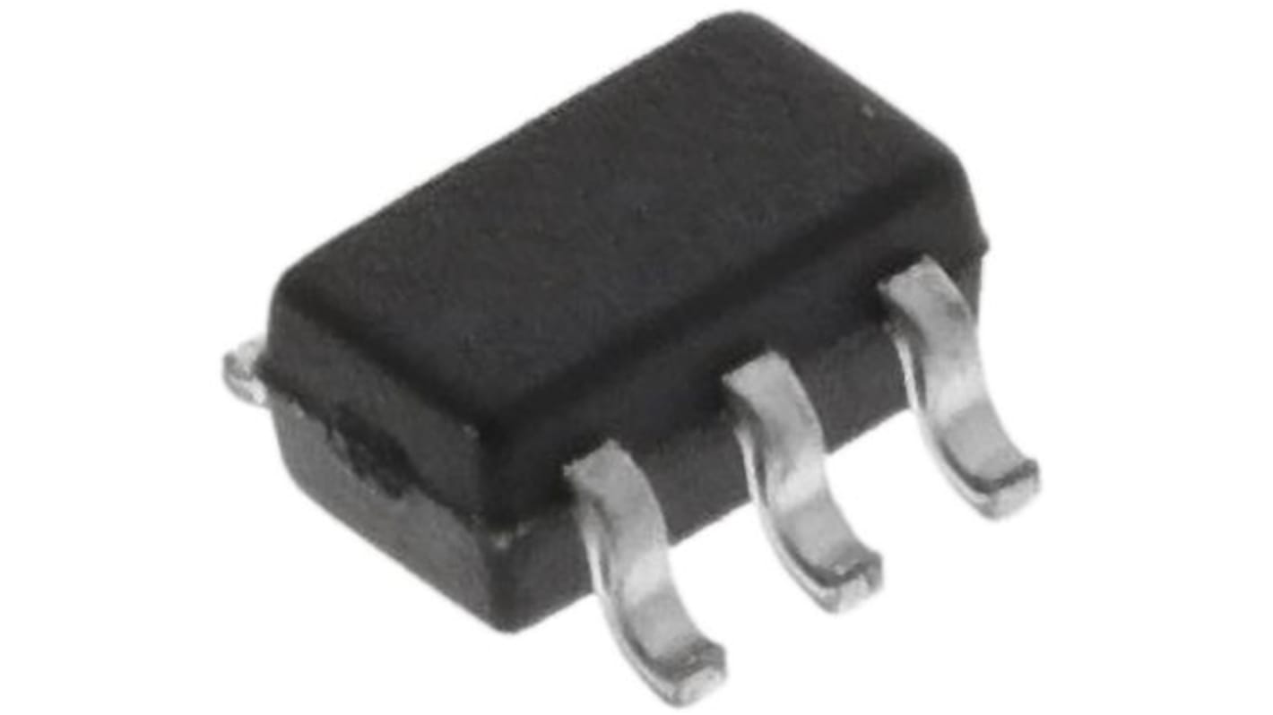 onsemi BC847BPDW1T2G Dual NPN/PNP Transistor, 200 mA, 45 V, 6-Pin SOT-363