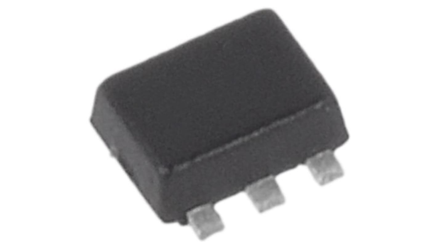 Diode TVS Unidirectionnel, claq. 5.5V, 10V SOT-563, 6 broches