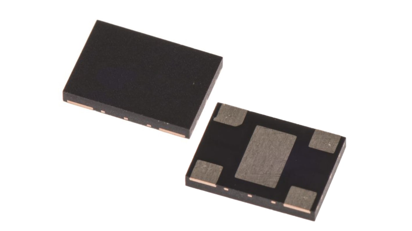 MOSFET onsemi, canale N, 125 mΩ, 24 A, PQFN4, Montaggio superficiale