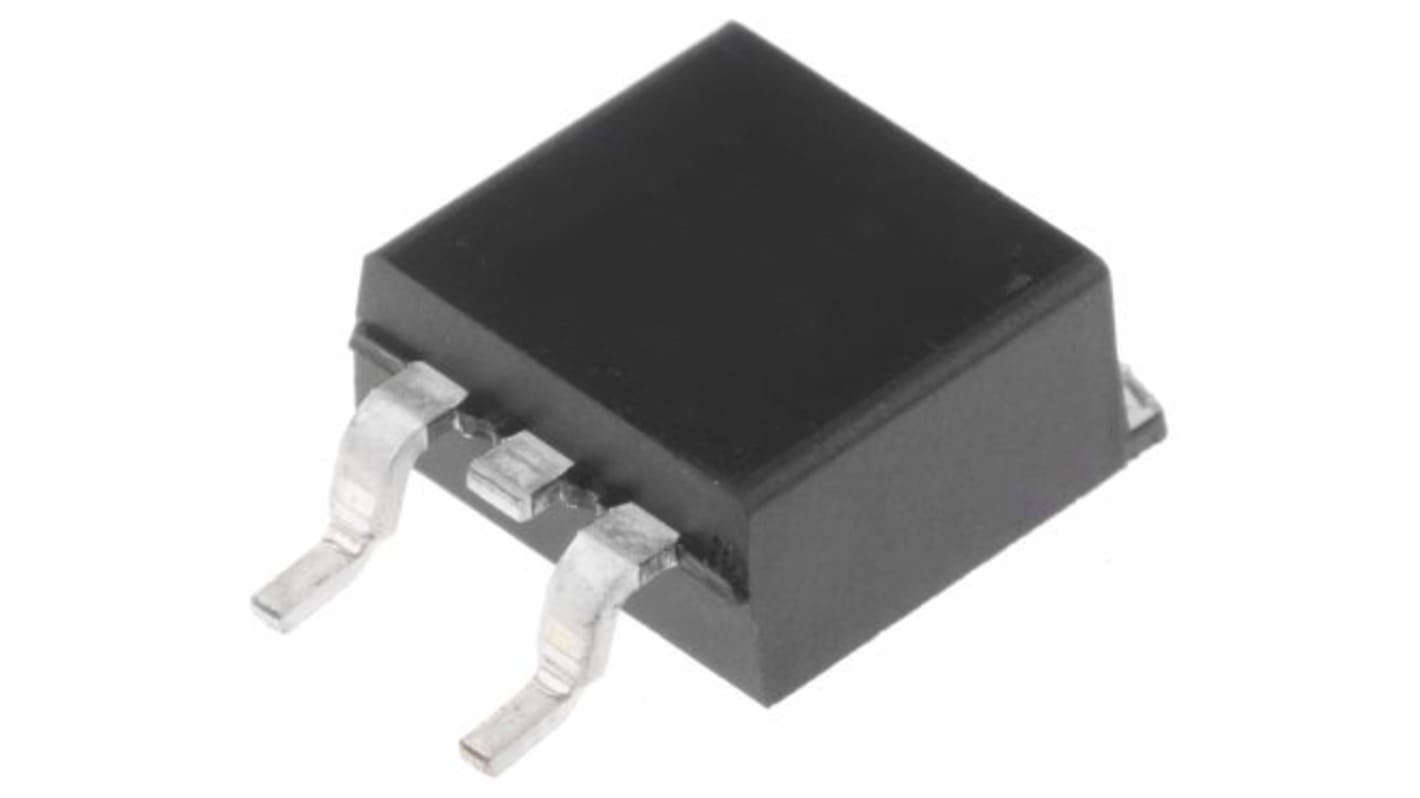 Transistor Digitale NPN onsemi, 2 + Tab Pin, D2PAK (TO-263), 100 V, Montaggio superficiale