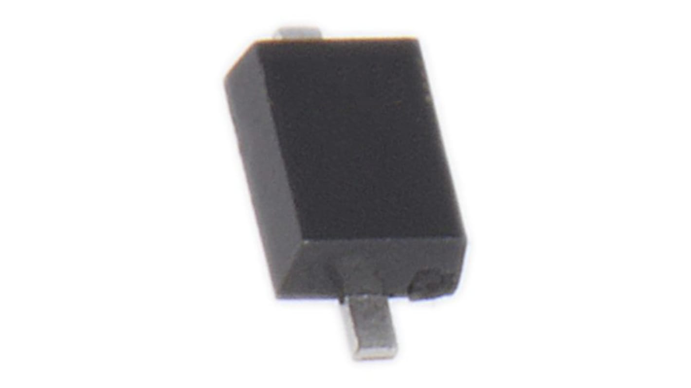 onsemi 1.7 x 1.3 x 1mm Simple 10mA 1V MM3Z18VB +150 °C 200 mW 45nA 212Ω -65 °C Montaje superficial 18V 1 SOD-323F 2