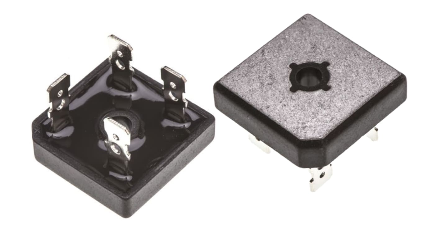 onsemi Bridge Rectifier, 15A, 600V, 4-Pin