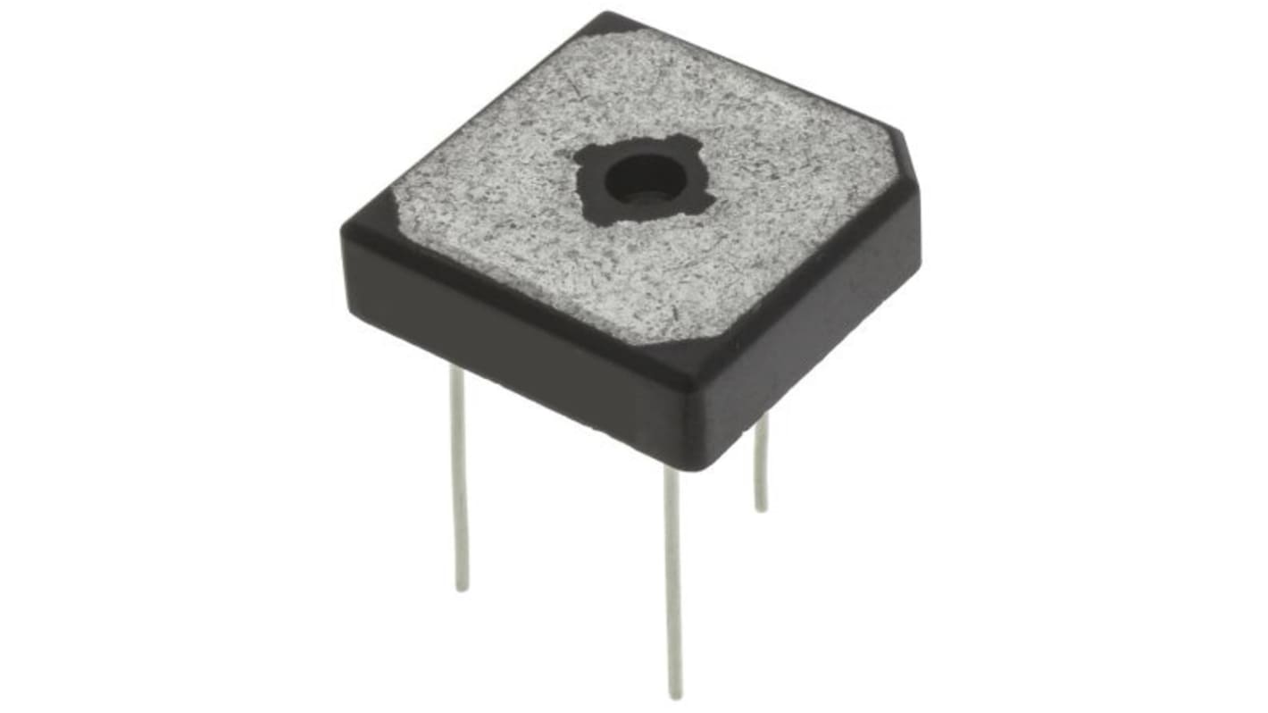 onsemi Brückengleichrichter, 1-phasig 15A 800V THT 1.1V GBPC-W 4-Pin 500μA