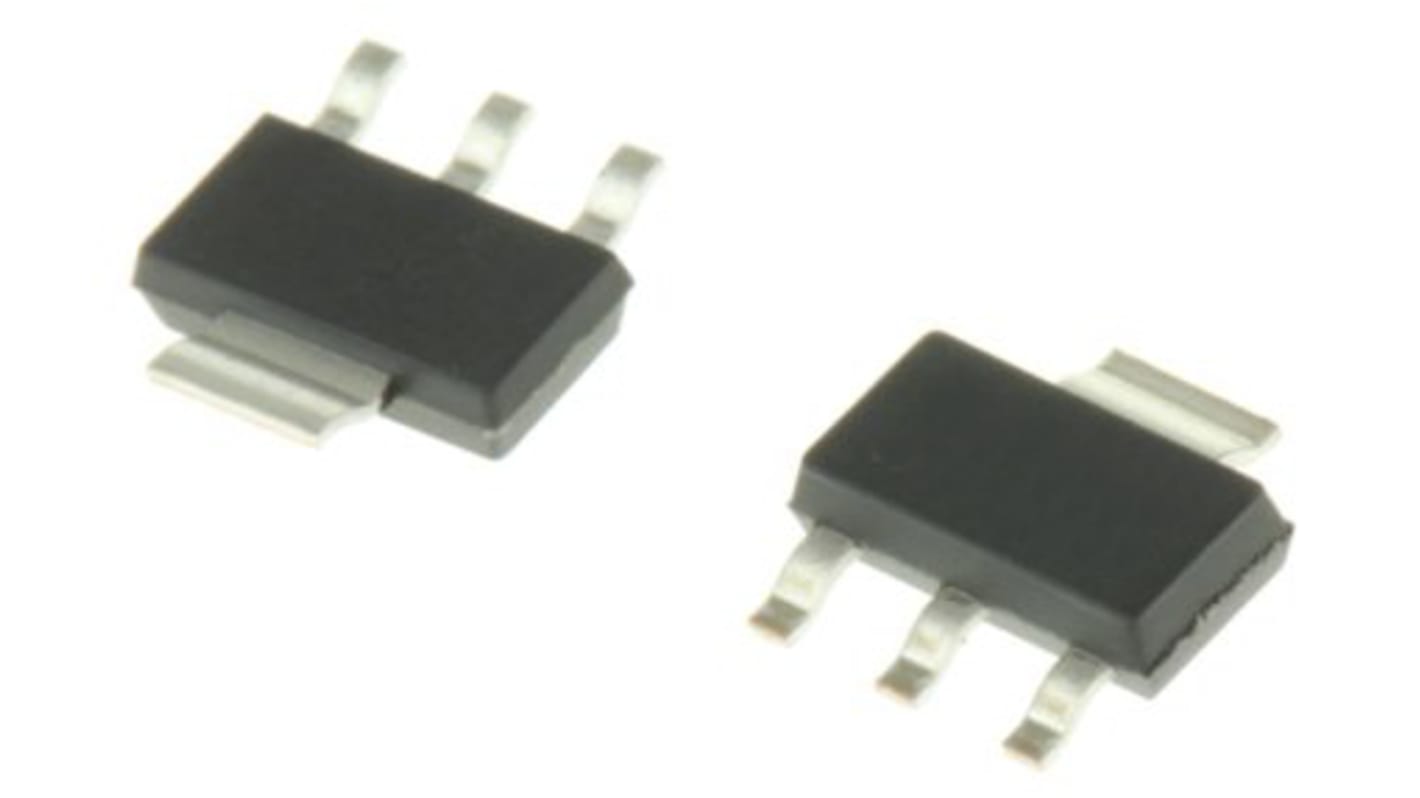 onsemi 電圧レギュレータ リニア電圧 1.8 V, 4-Pin, NCP1117ST18T3G