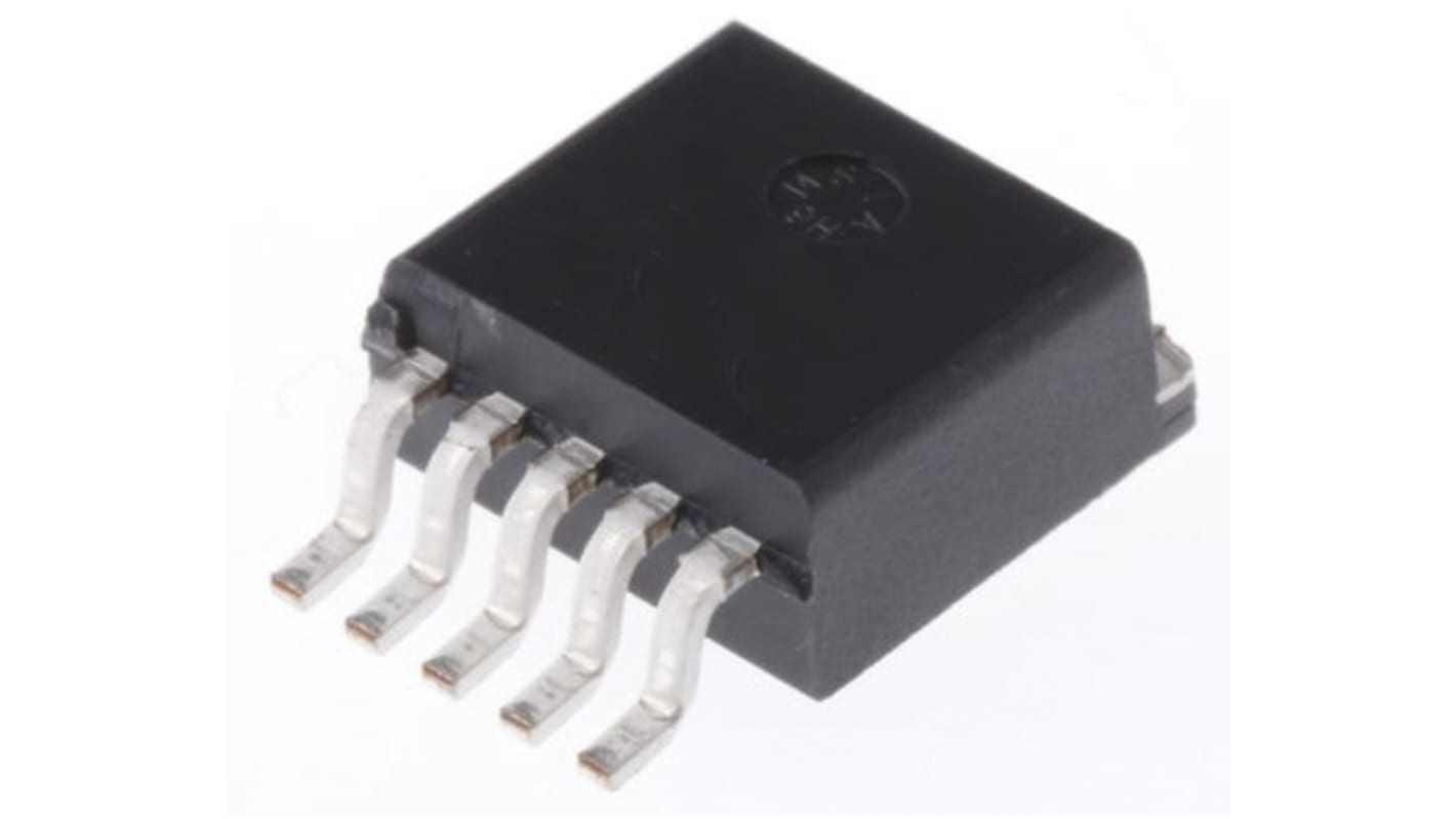 LM2576D2TR4-5G, Buck/boost-regulator Step-down, 3A, Variabel, 63 kHz, 5 Ben, D2PAK