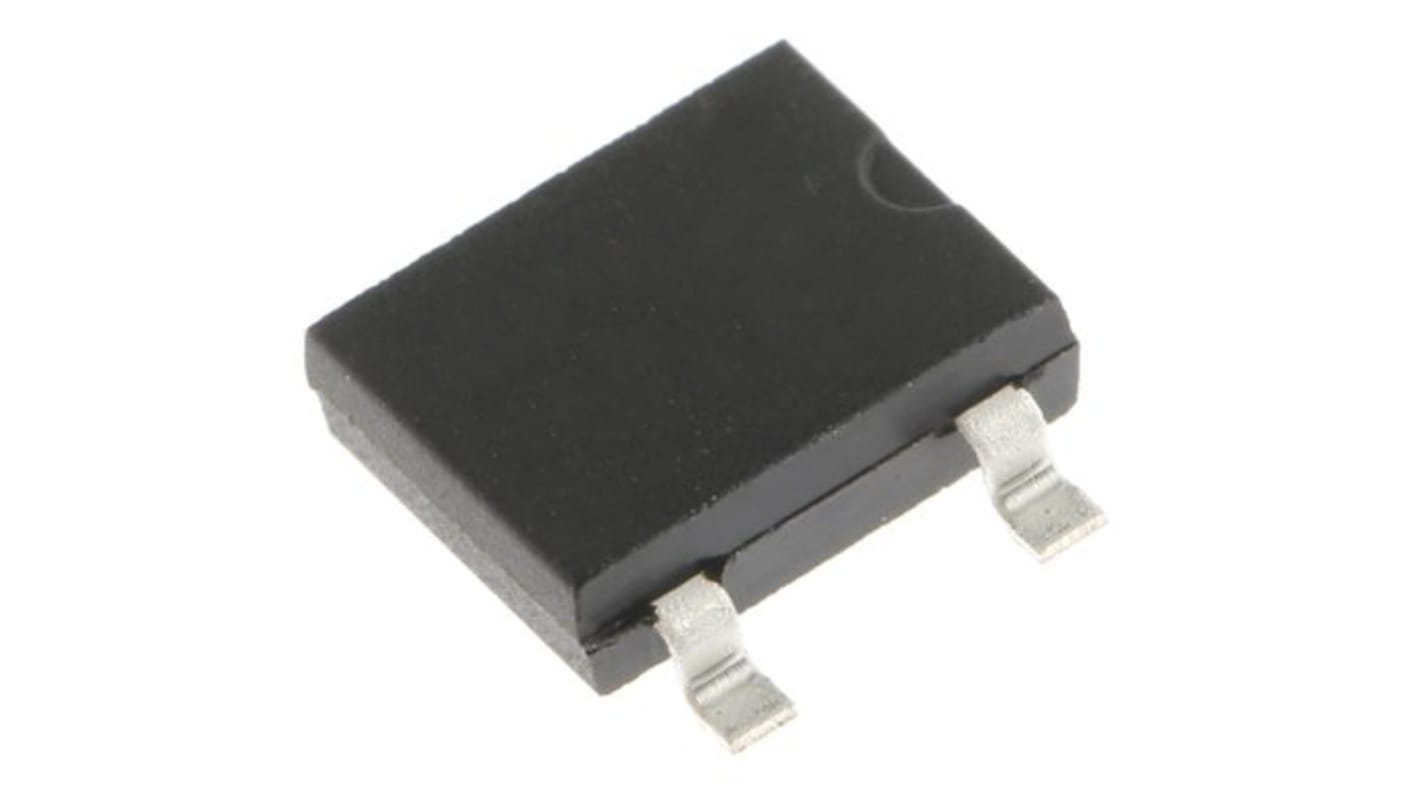 onsemi 整流用 ブリッジダイオード 単相 1A, 800V, 8.51 x 6.5 x 2.6mm, DF08S1