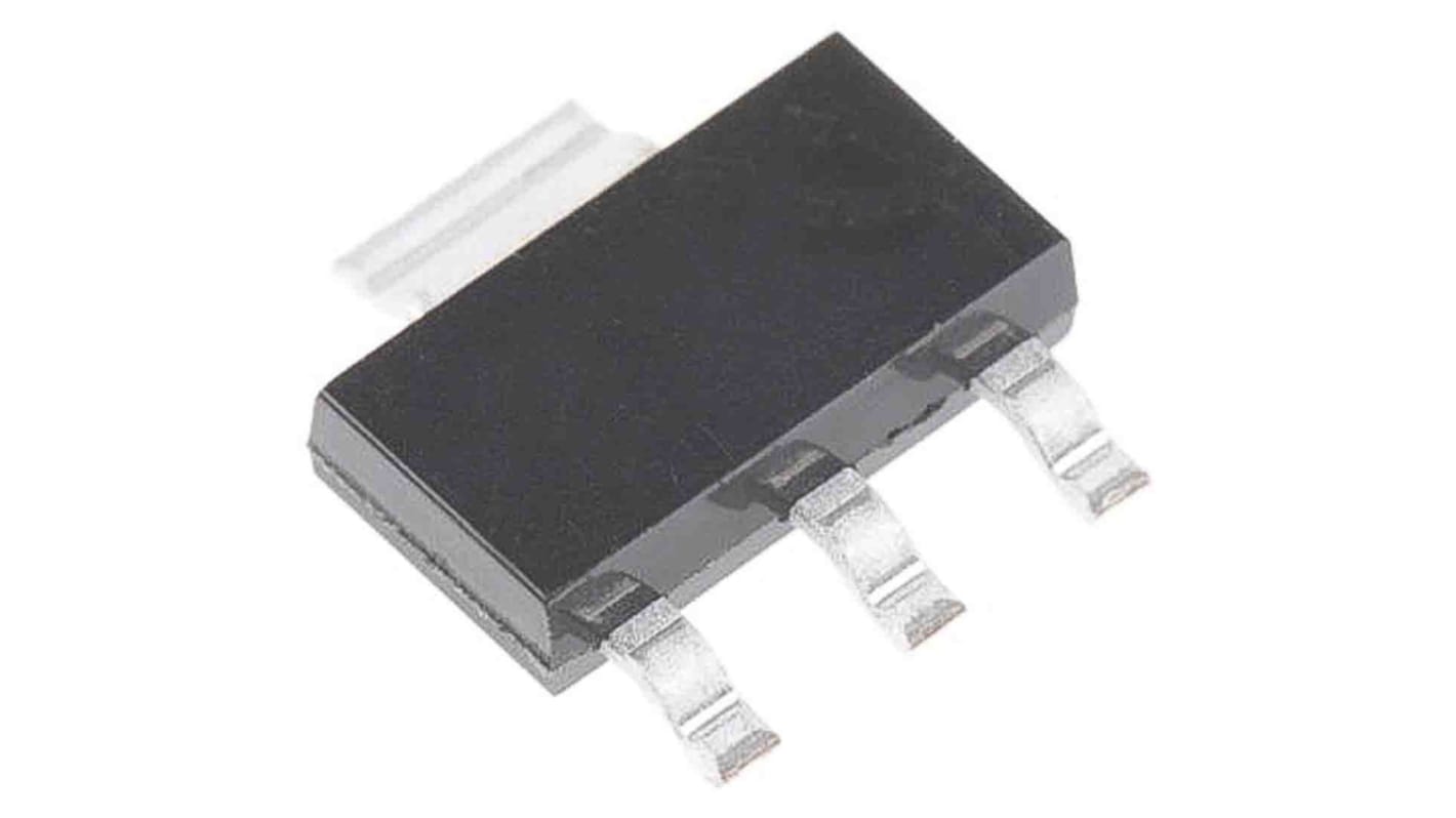 Transistor NPN STMicroelectronics, 4 Pin, SOT-223 (SC-73), 10 A, 50 V, Montaggio superficiale