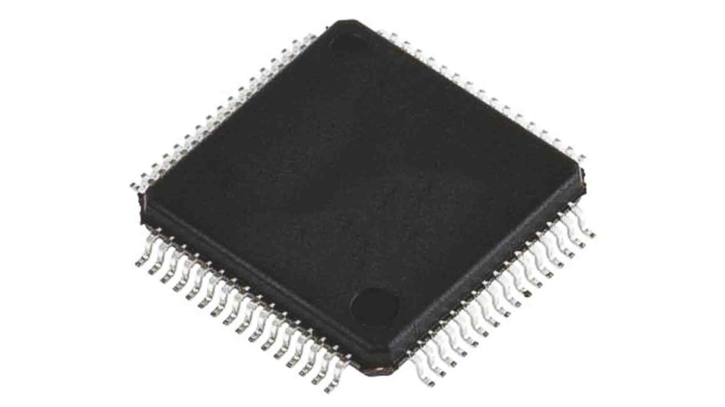 Microcontrolador STMicroelectronics STM32F071RBT6TR, núcleo ARM Cortex M0 de 32bit, RAM 16 kB, 48MHZ, LQFP de 64 pines