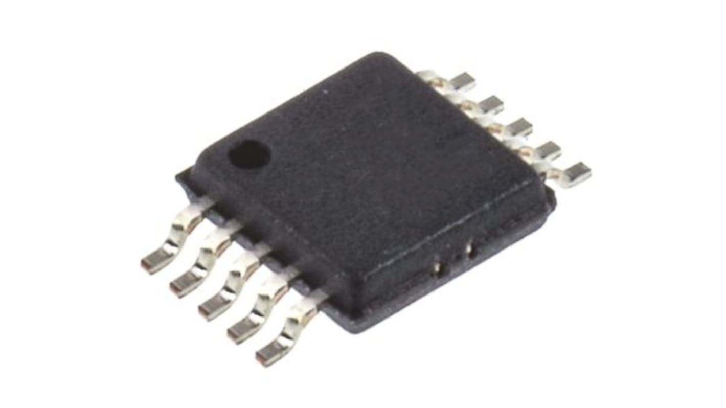 Maxim Integrated Digital Temperature Sensor, Digital Output, Surface Mount, Serial-2 Wire, ±5°C, 10 Pins