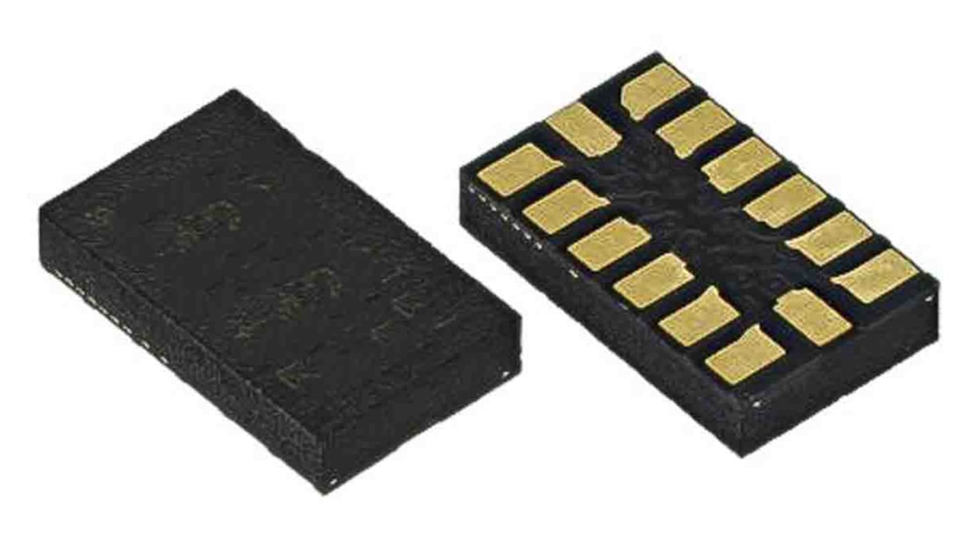 Accelerometro e giroscopio STMicroelectronics, 3-assi, 14 pin, LGA, Montaggio superficiale