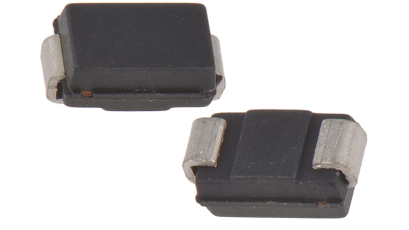 STMicroelectronics AEC-Q101 TVS-Diode Uni-Directional Einfach 14.5V 7.2V min., 2-Pin, SMD 6.5V max SMA flach