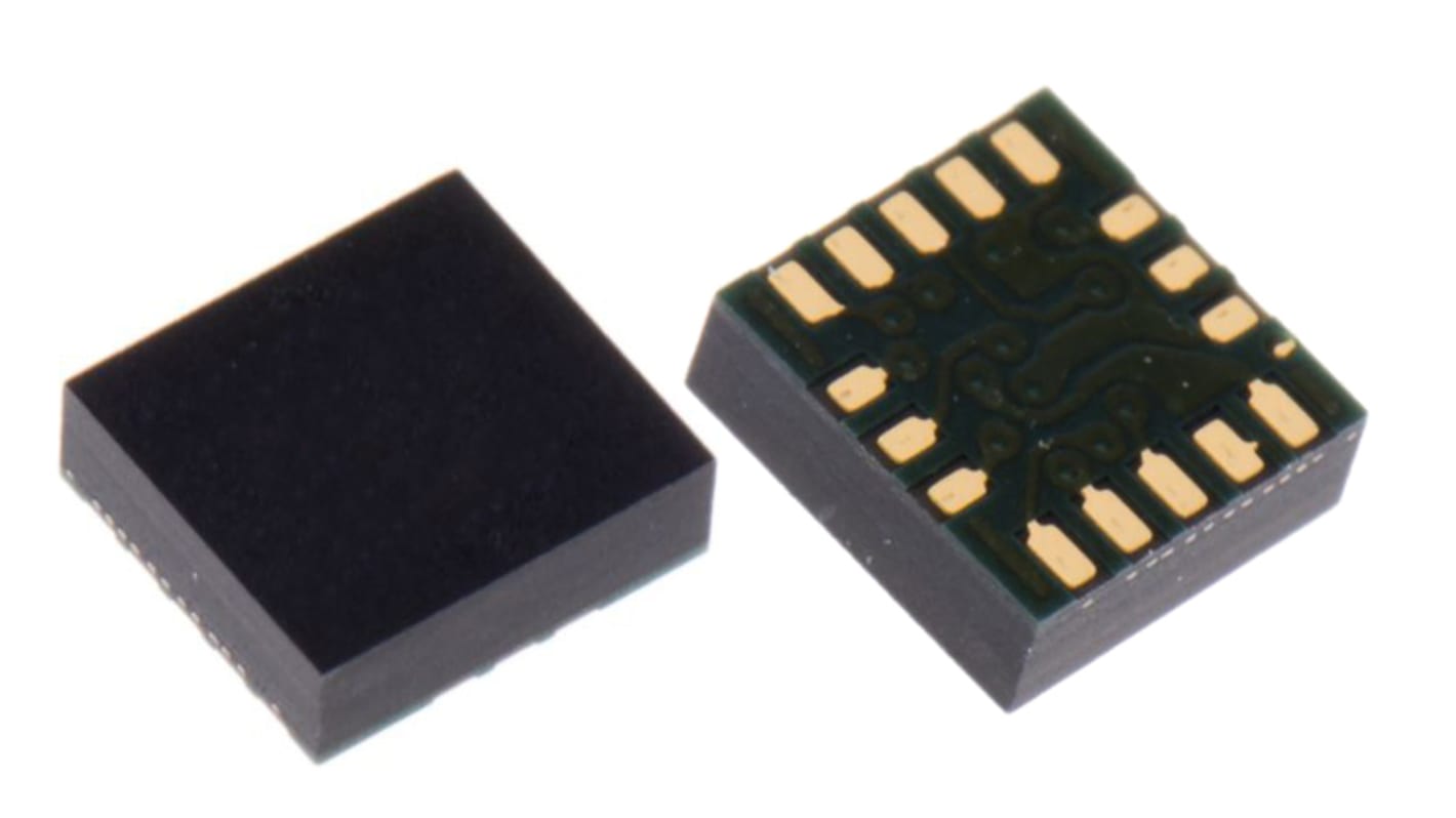 Accéléromètre STMicroelectronics 3 Axes, CMS I2C, SPI LGA, 16 broches