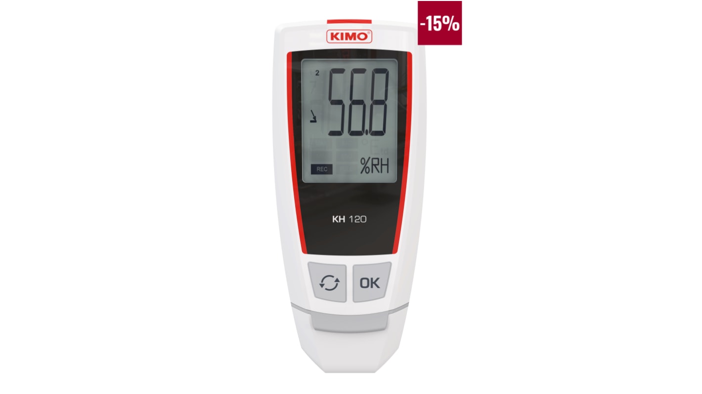 KIMO KH-120 Temperature & Humidity Data Logger, USB