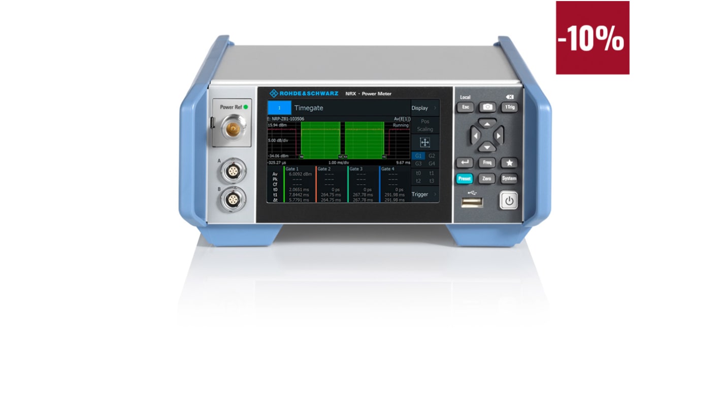 Wattmètre Rohde & Schwarz, Mesure puissance max 30W