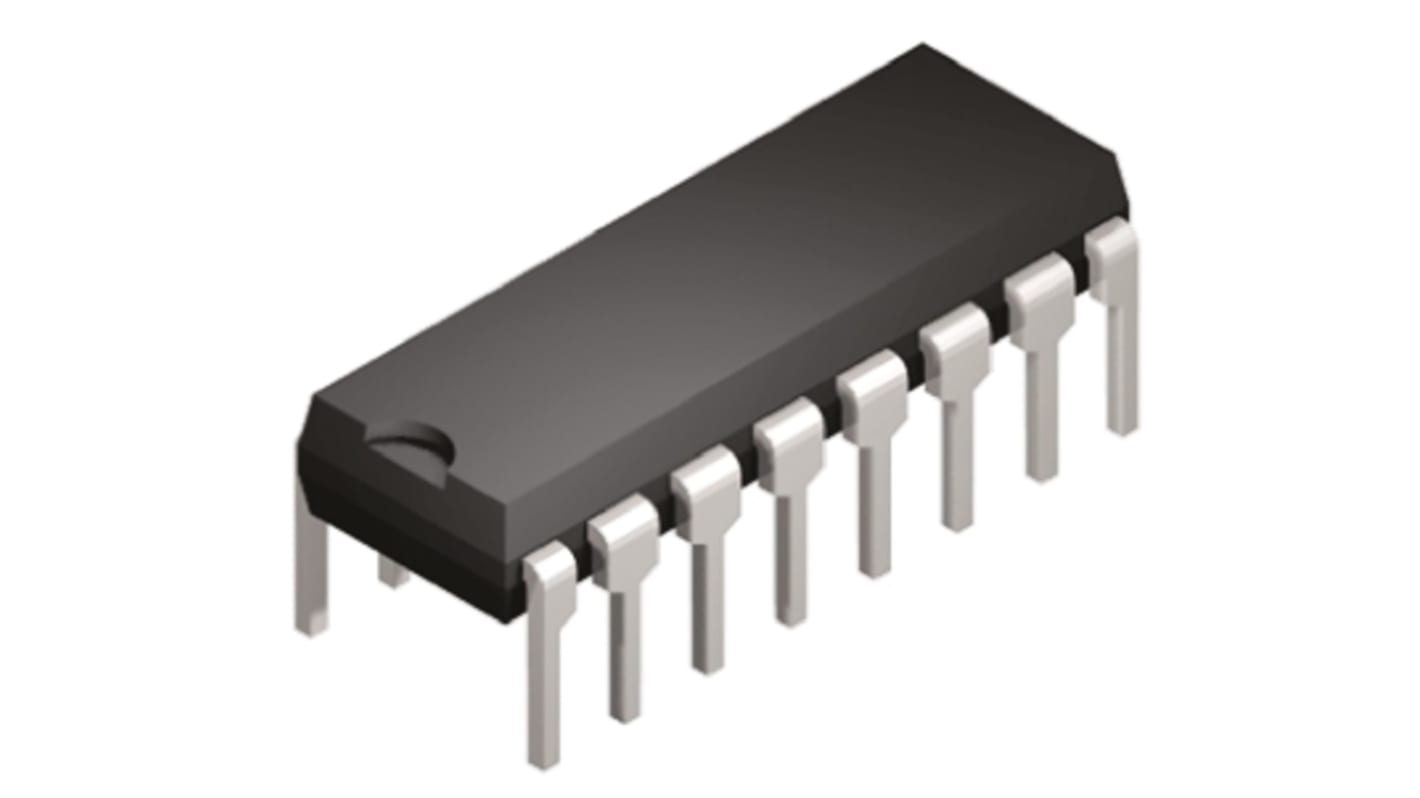 Isocom, ISP847XB DC Input Phototransistor Output Quad Optocoupler, Through Hole, 16-Pin PDIP