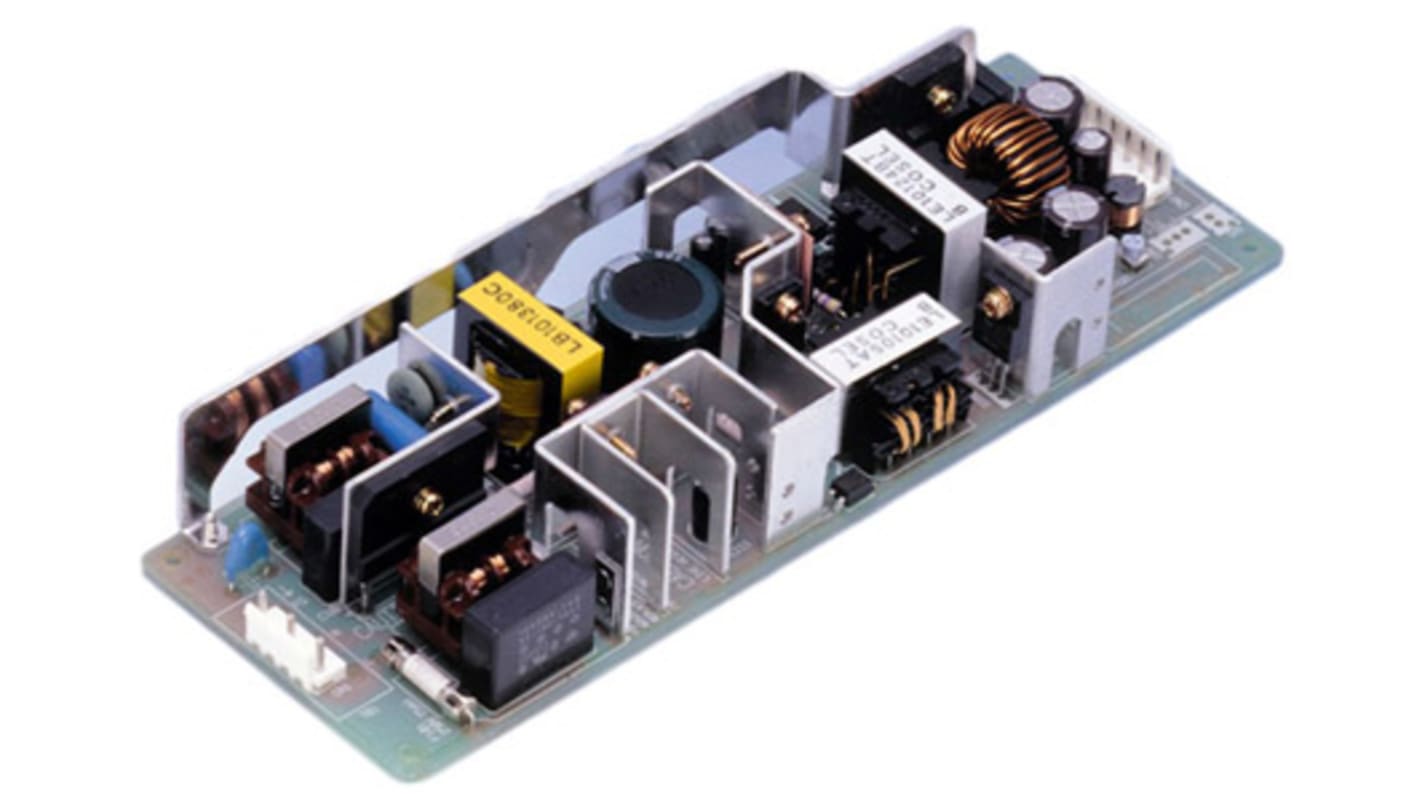 Cosel Switching Power Supply, LEB100F-0512, 5V dc, 5A, 85W, Dual Output, 120 → 370 V dc, 85 → 264 V ac