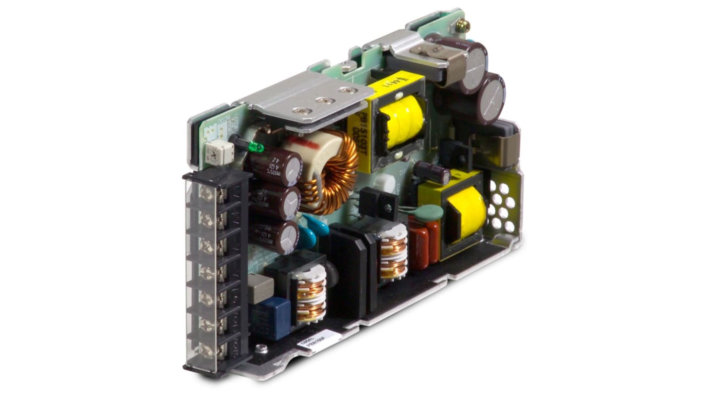 Cosel Switching Power Supply, PBA150F-24, 24V dc, 6.5A, 156W, 1 Output, 120 → 370 V dc, 85 → 264 V ac