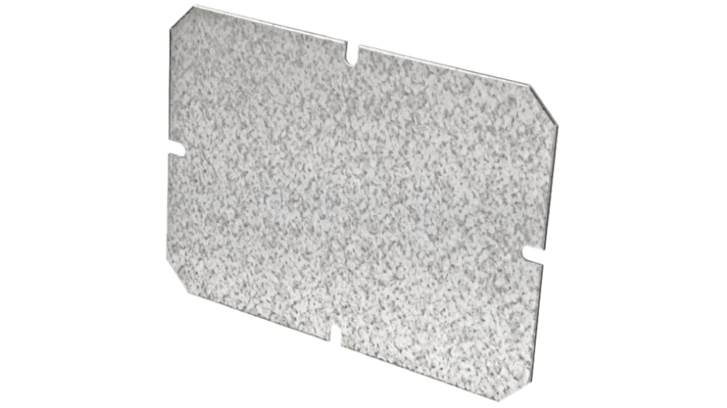 Fibox Steel Mounting Plate, 1.5mm H, 320mm W, 265mm L for Use with Tempo Enclosure