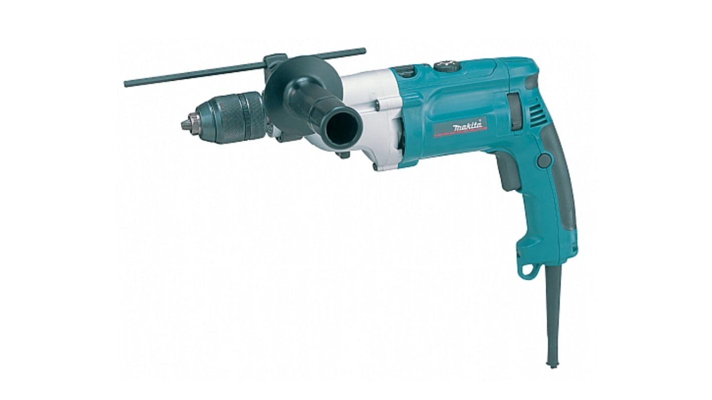 Makita HP2071FJ Elektromos ütvefúró, 0 → 1200 rpm, 0 → 2900 rpm, 1.01kW, C típusú – európai dugasz