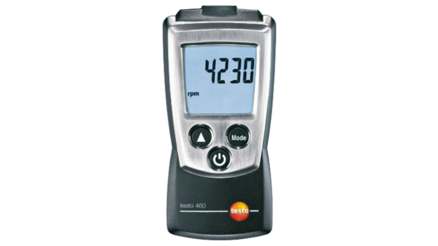 Testo Tachometer Best Accuracy ±0.02 % - Optical LED 29999rpm