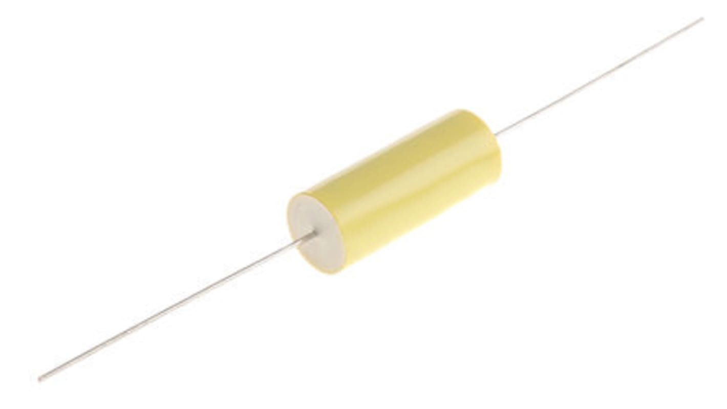 KEMET A72 Polypropylene Film Capacitor, 1.5 kV dc, 450 V ac, ±20%, 22nF, Through Hole