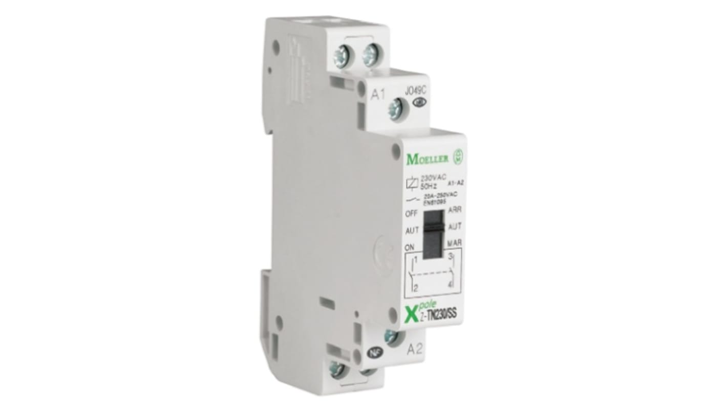 Eaton Monitoring Relay, DPST, DIN Rail